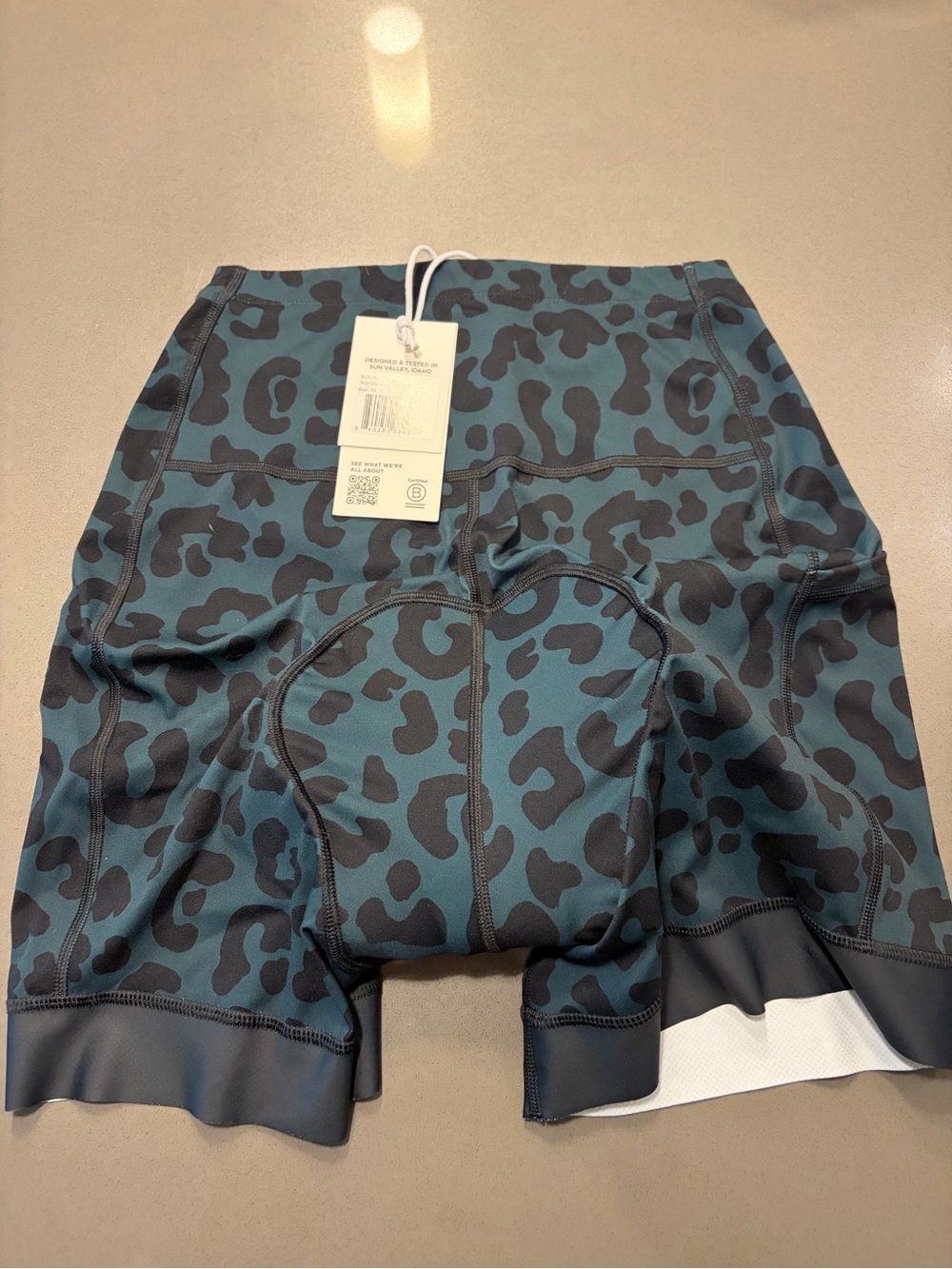 Wild Rye Print Padded Ridge chammy - spruce meow